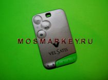 ОРИГИНАЛ Renault VelSatis  smart card - 433Mhz- 3 кнопки 