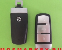 VW Magotan B6 remote smart key 3 кнопки - 434Mhz