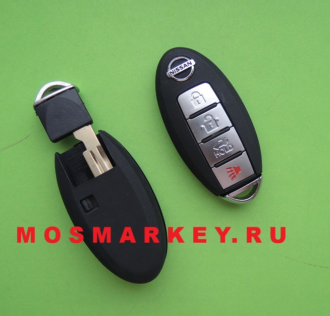 Nissan smart 4 button key shell 