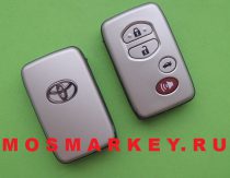 Toyota корпус смарт ключа 3 кнопки + паника