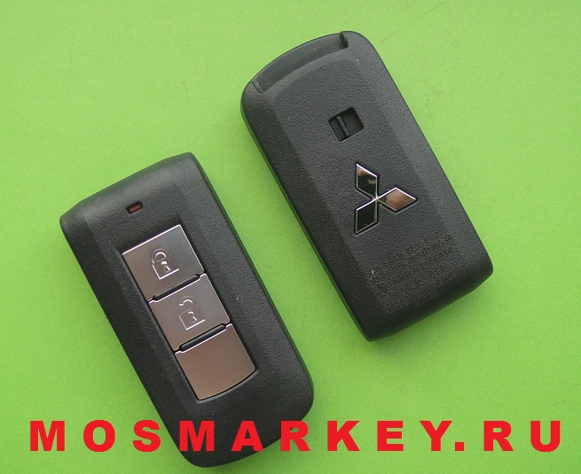 Mitsubishi оригинальный  смарт ключ 2 кнопки, 433Mhz - PCF7952       
