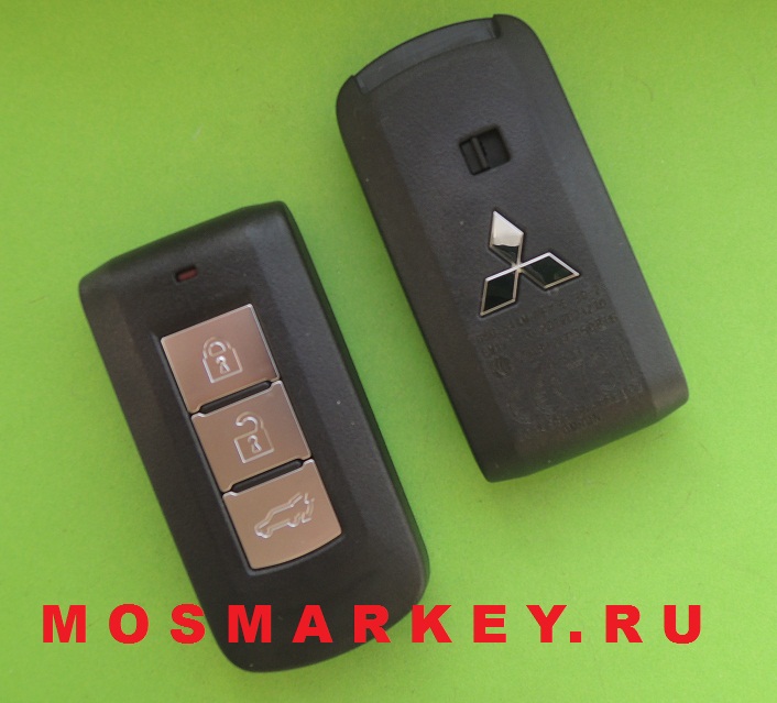 Mitsubishi оригинальный  смарт ключ 3 кнопки, 433Mhz - PCF7952        
