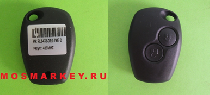 RENAULT - ключ зажигания, 433Mhz (PCF 7946) без лезвия, 2 кнопки