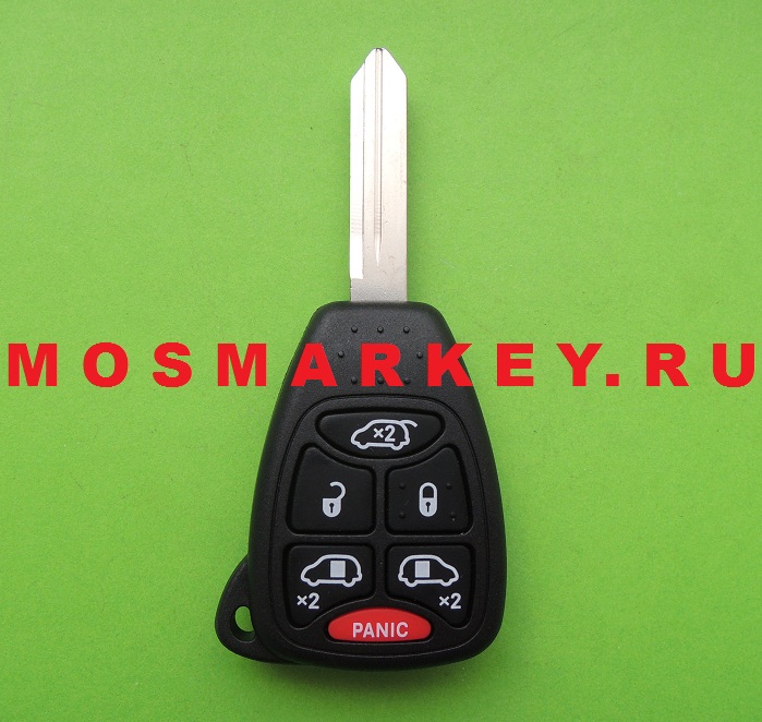Chrysler ключ зажигания  433 Mhz (5 + 1) button