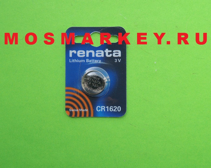 RENATA CR 1620(батарейка литиевая), Швейцария