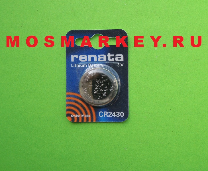 RENATA CR 2430(батарейка литиевая), Швейцария