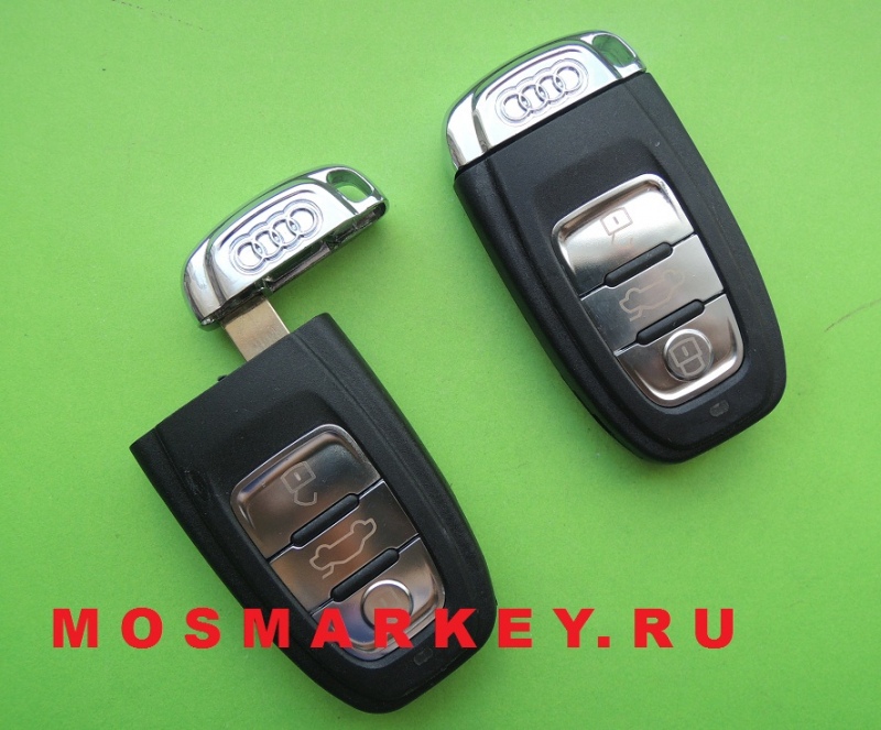 Audi корпус для смарт ключа 3 кнопки