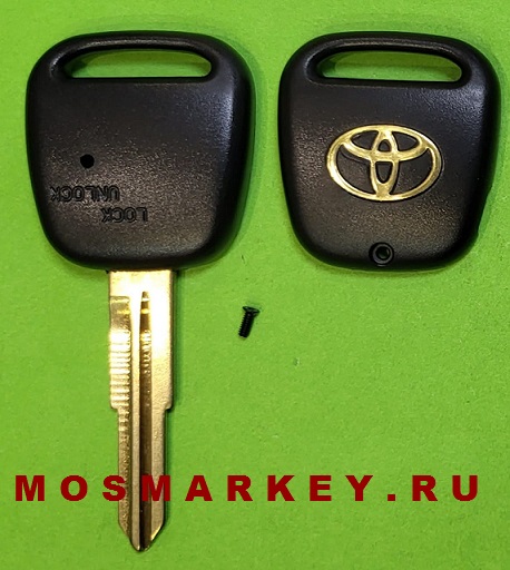 Toyota корпус ключа TOY42R - 1 кнопка сбоку
