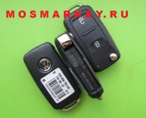 VW Amarok - оригинальный ключ зажигания, 2 кнопки, 433Mhz