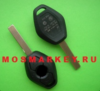 BMW (HU92) - CAS2 ключ зажигания, 868 Mhz - 3 кнопки