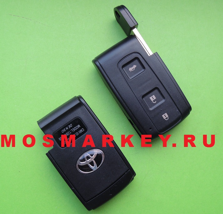 Toyota Prius, Crown - корпус для смарт ключа 3 кнопки 