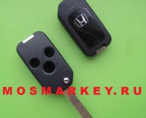 Honda HON66 - корпус выкидного ключа 3 кнопки