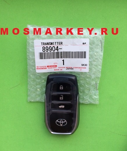 TOYOTA CAMRY 55 - original smart key(смарт ключ) 433Mhz, 3 кнопки 