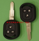 Chevrolet DWO4RAP - корпус ключа 3 кнопки