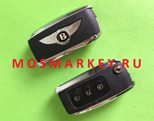 Bentley - корпус выкидного ключа, HU66