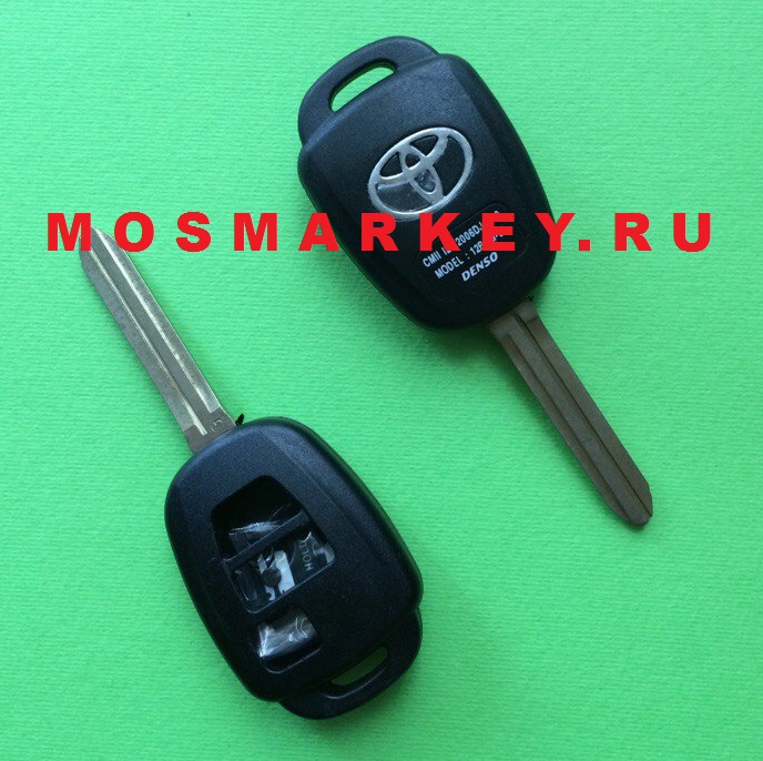 Toyota TOY43 - корпус ключа, 3 кнопки