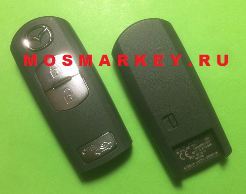 Mazda CX7 - оригинальный смарт ключ  3 кнопки, 433Mhz
