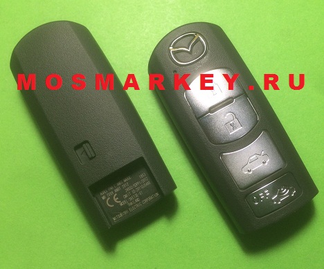 Mazda CX9 - оригинальный смарт ключ 4 кнопки, 433Mhz