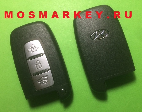 Hyundai Solaris - оригинальный смарт ключ, 3 кнопки, 433Mhz