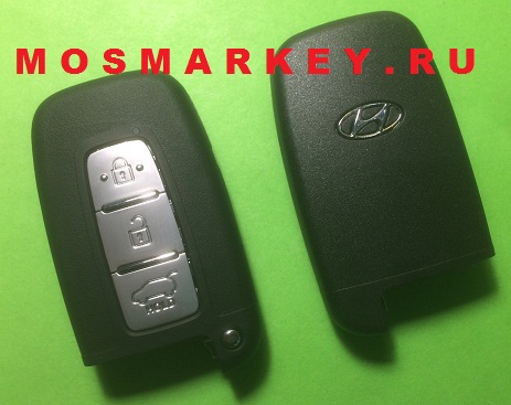 Hyundai Veloster - оригинальный смарт ключ, 3 кнопки, 433Mhz