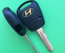Hyundai HYN11P - корпус ключа 1 кнопка сбоку