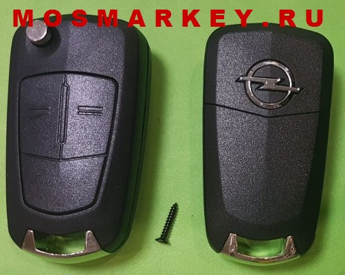 Opel корпус ключа 2 кнопки HU100(как оригинал)