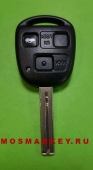 Lexus IS200\300 - ключ зажигания, 3 кнопки - 433Мгц
