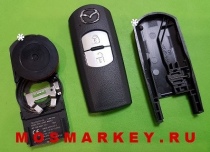 Mazda - корпус смарт ключа, 2 кнопки