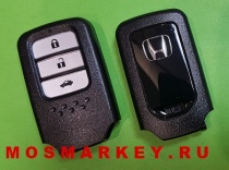 Honda Accord IX - смарт ключ, 3 кнопки - 433Мгц (Россия, Европа)
