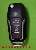 Выкидной ключ KEYDIY, 4 кнопки для приборов - KD200, KD900, KD900+ ( В серия)