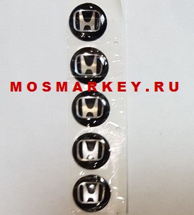 Логотипы  HONDA  для ключей KEYDIY - 14mm (комплект 5шт) силиконовые