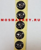 Логотипы  SUBARU  для ключей KEYDIY - 14mm (комплект 5шт) силиконовые