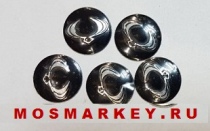 Логотипы  SSANG YOUNG  для ключей KEYDIY - 14mm (комплект 5шт) металлические
