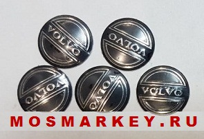 Логотипы  VOLVO  для ключей KEYDIY - 14mm (комплект 5шт) металлические