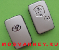 Toyota Camry\Crown\Mark X - оригинальный смарт ключ, 3 кнопки для рынка Японии