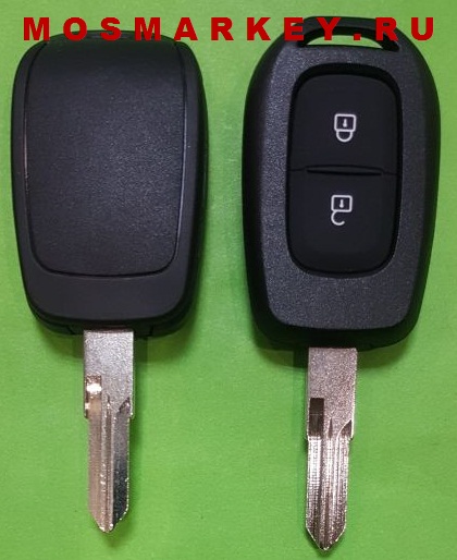 Renault VAC102 - корпус ключа, 2 кнопки