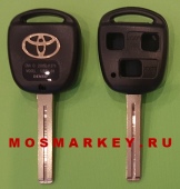 Toyota TOY40 - корпус ключа, 3 кнопки