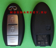 Infiniti QX70/FX ,QX50/EX - оригинальный ключ зажигания(смарт ключ) - 433Mhz, 2 кнопки