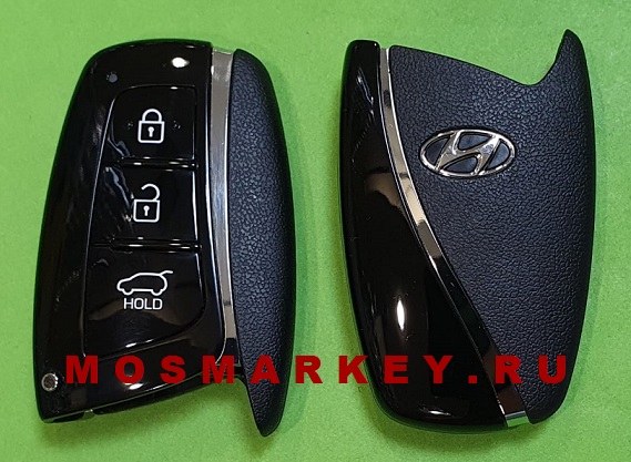 Hyundai Santa Fe, Grand Santa Fe - оригинальный смарт ключ, 3 кнопки