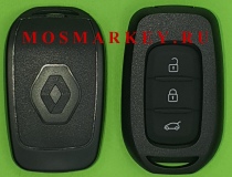 Renault - корпус ключа 3 кнопки