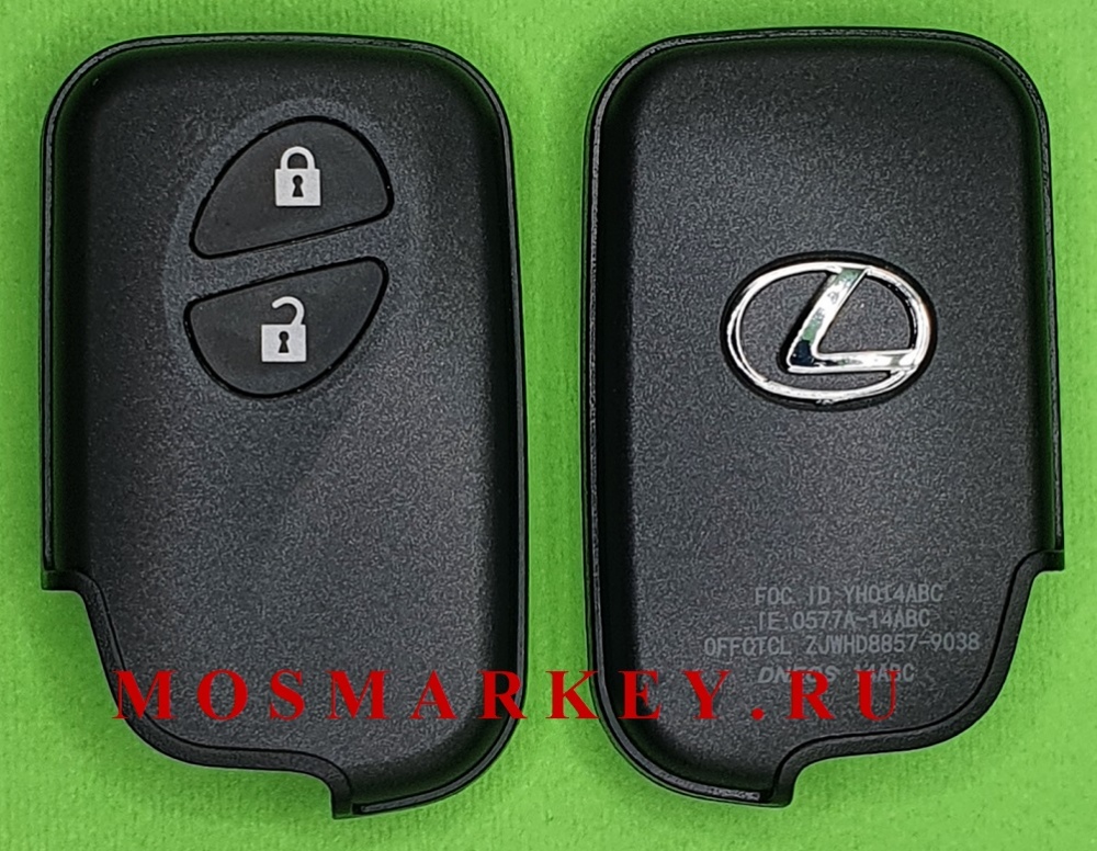 Lexus - корпус смарт ключа 2 кнопки 