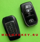 Toyota Land Cruiser - корпус смарт ключа 3 кнопки