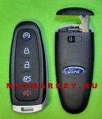 Ford - смарт ключ, 5 кнопок - 315Mhz