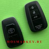 Toyota Camry - корпус смарт ключа 3 кнопки