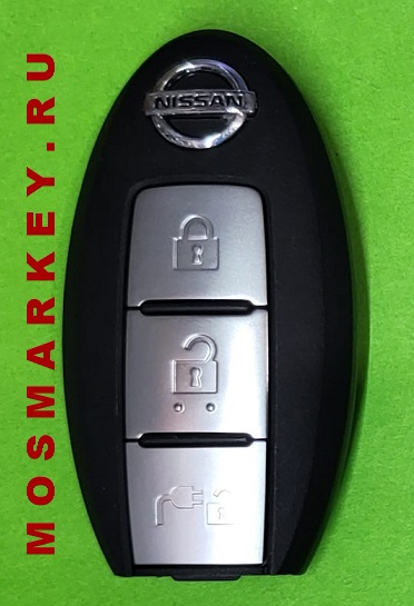 Nissan Leaf (2017+) - оригинальный смарт ключ, 3 кнопки 