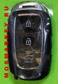 Hyundai Santa Fe 2018+ оригинальный смарт ключ, 3 кнопки, 433Mhz