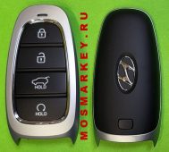 Hyundai Tucson 2021+ оригинальный смарт ключ, 4 кнопки, 433Mhz