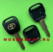 Toyota - корпус ключа, 1 кнопка
