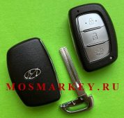 Hyundai - корпус смарт ключа, 3 кнопки