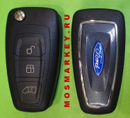 Ford Transit - корпус выкидного ключа, 3 кнопки